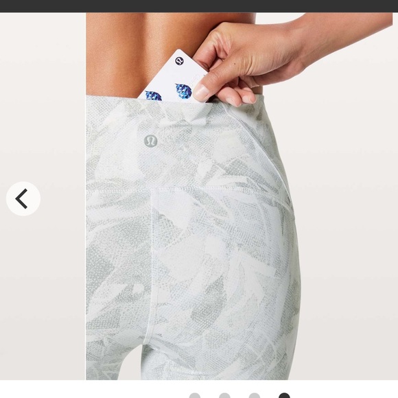 Lululemon Train Time Crops 21” Leggings Size 4 - Picture 4 of 13